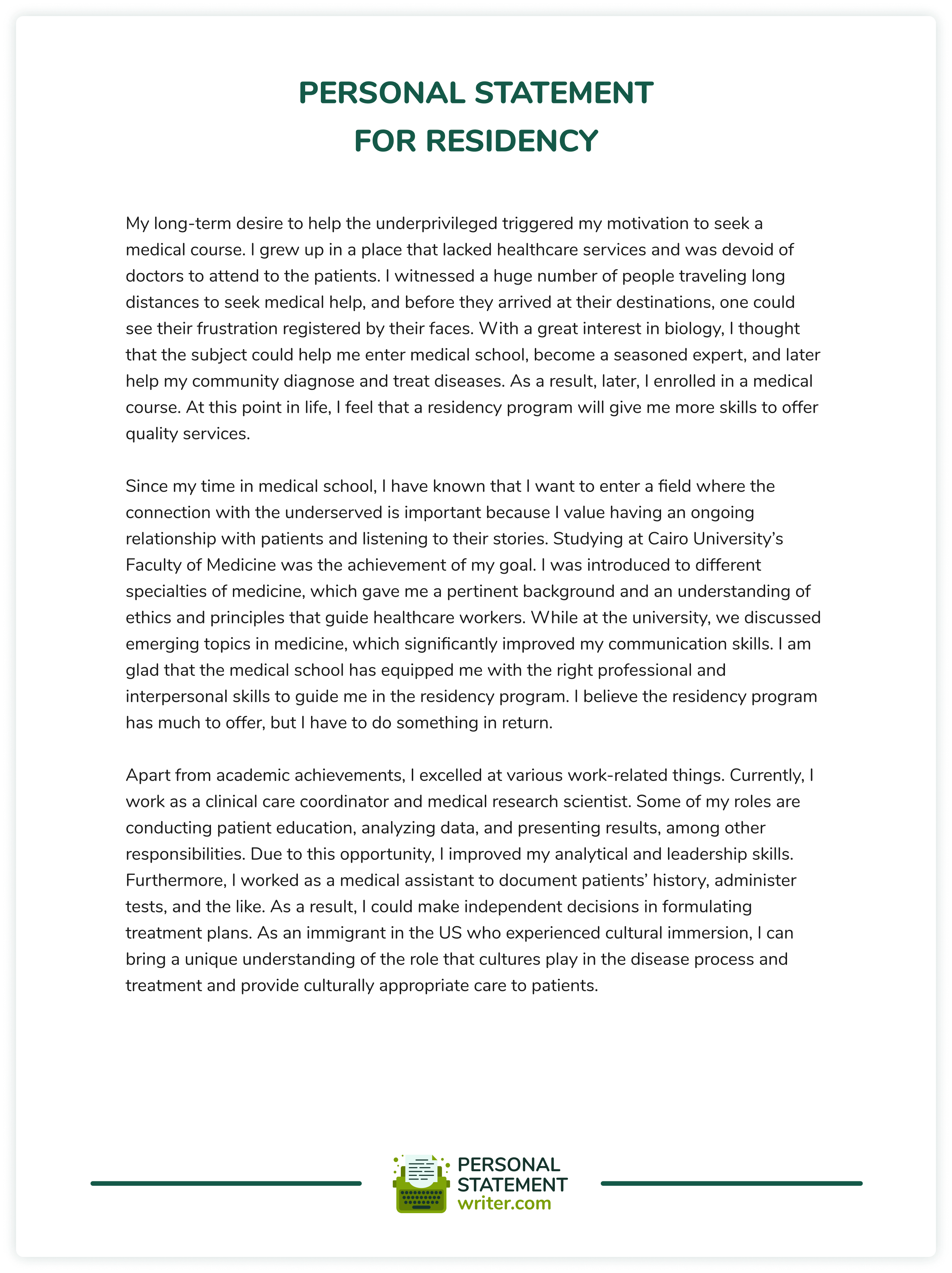 personal statement sample for llm